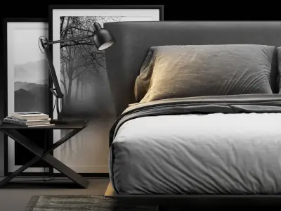 Alys Bed Set 3D model