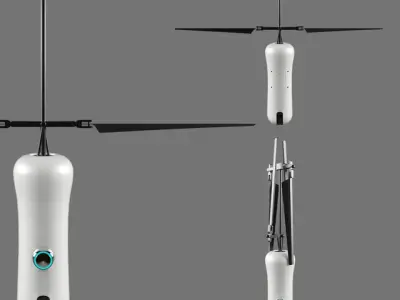 Selfie drone ROAM-e 3D model