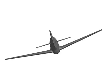 North American P-51 Mustang 3D model