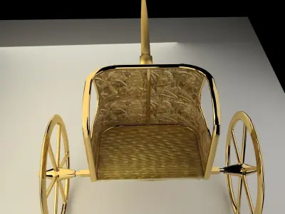 King Tut Chariot   3D model