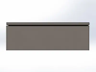 Painel Eletrico 200 x 600 x 600 Electrical 3D model