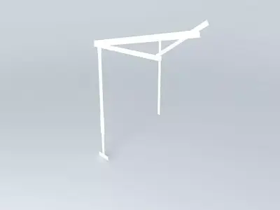 Wrap Around Porch Roof Cross Section Free 3D model