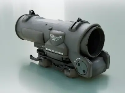 Elcan SpecterDR Low-poly 3D model