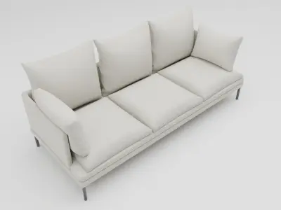 Couch Williams 302 Free 3D model