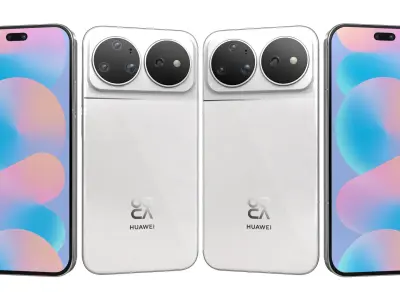 Huawei nova 16 Ultra All Colors 3D model