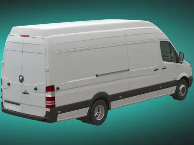 Dodge Sprinter 3500 PanelVan L4H3 3D model