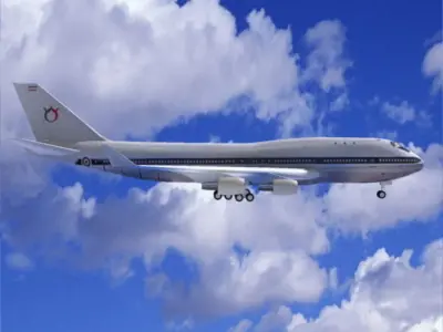 Pack - Commercial Airplanes 3D model