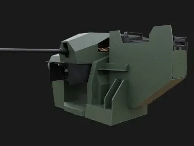 ASELSAN - SARP Low-poly 3D model