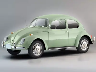 Volkswagen Beetle Free 3D model