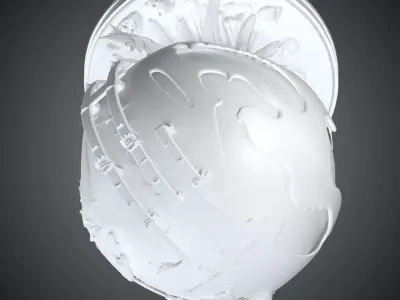 Futuristic Sci-Fi Globe Statue PM-288 3D print model