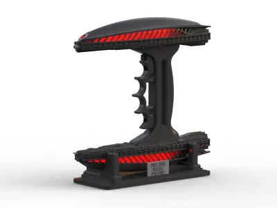 Romulan Disruptor - Star Trek - Commercial - Printable - STL 3D print model