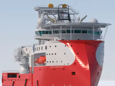 Construction Well Intervention Vessel Skandi Constructor 3D model