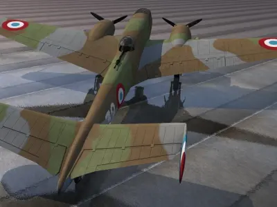 Liore et Olivier LeO-451 3D model