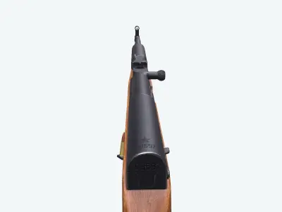 SKS Karabin Low-poly 3D model