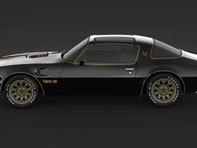 Pontiac Trans-Am 3D model