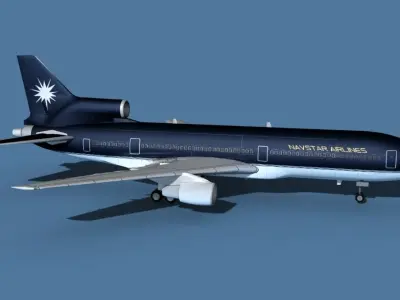 Lockheed L-1011-50 Navstar Airlines 3D model