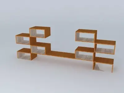 estante bookshelf rack Free 3D model