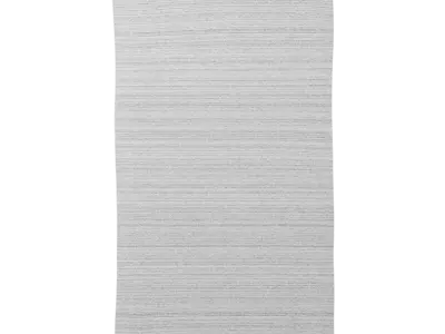  Lined Designer Rug Model, Ash Grey 