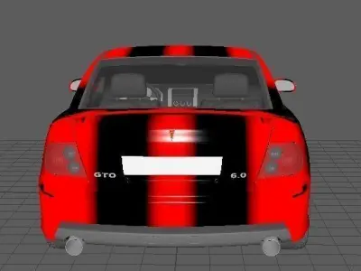 car rig model Free low-poly 3D model