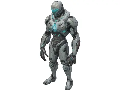 scifi morph cyborg dead space extremely detailed ultrarealist... 3D model