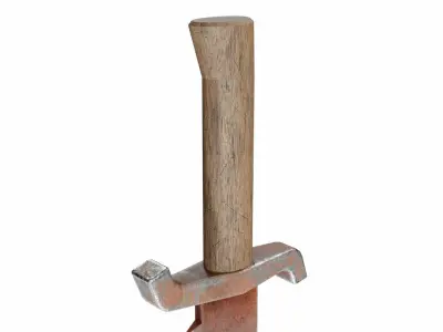 Orcsword Low-poly 3D model