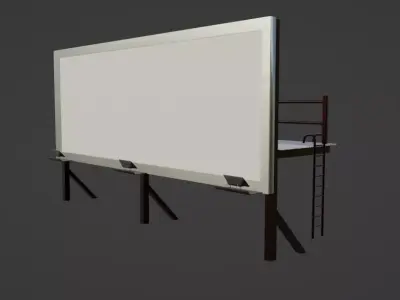 Billboard Free 3D model