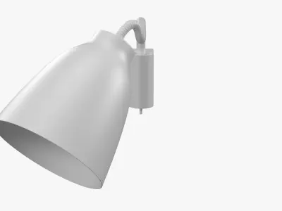 Caravaggio Read Wall Lamp 3D model