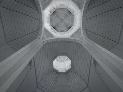 Church Temple Cathedral Kirk 3D model