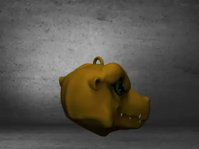 Llavero agumon 3D print model