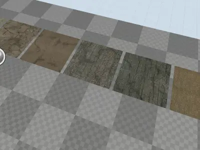 UE Asphalt Materials Part 01 3D model