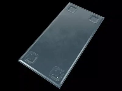 Sci-fi Big Floor Panel PBR 3D model