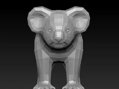 3D KOALA BEAR 3D model