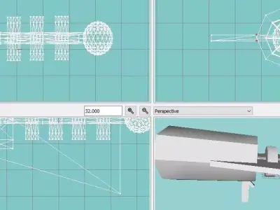 tesla rifle new new new Free low-poly 3D model