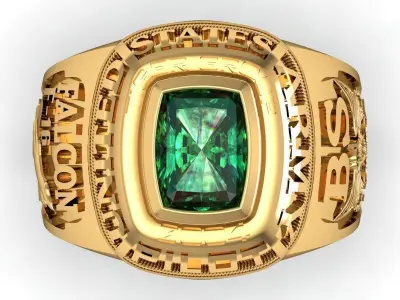 army ring falcon f15 3D print model