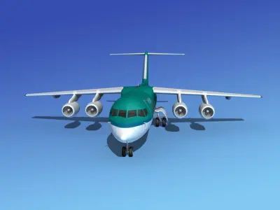 BAe 146-300 Aer Lingus 3D model