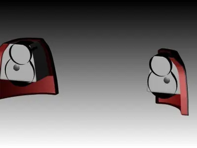 Taillight tail lights Free 3D model