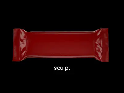 Chocolate Package 3D model