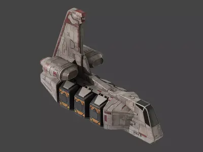 Sienar-Chall Utilipede Transport - Star Wars 3D model