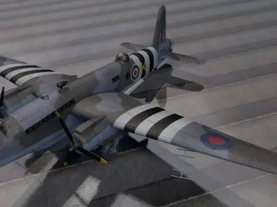 Vickers Warwick ASR-1 3D model