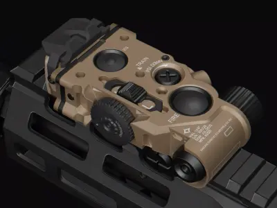 BE Meyers MALUHP Low-poly 3D model