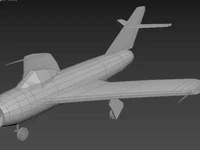 MiG 17 3D model