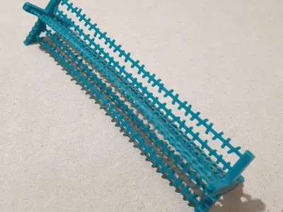 Anti-tank barricades 3D model