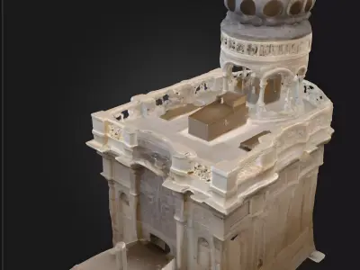 Jerusalem Holy Sepulchre Church Tomb of Jesus 3D Model 3D model