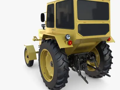 Generic Tractor v3 3D model