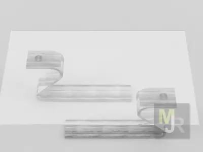 modern table Free low-poly 3D model