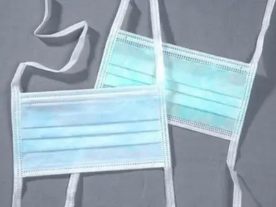 Bandage mask machine - automatic feeding 3D model