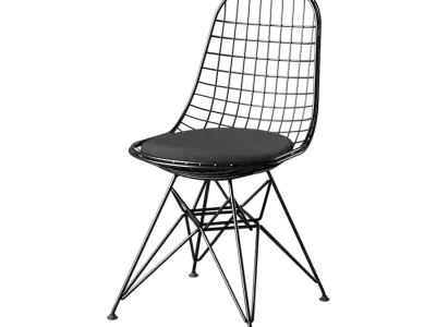  Replica Eames Scaffold Chair Model, Black 