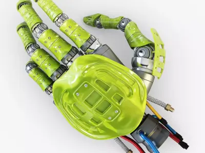 Bio robotic hand v 2 3D model