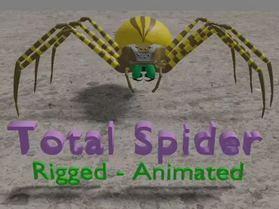 Total Spider 3D model