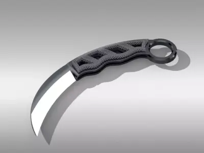 Karambit - Free Sample Free low-poly 3D model